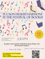 2026 Festival of Books - March 14 at the University of Arizona 2026 Festival of Books - March 14 at the University of Arizona